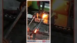 Automated Robotic Upset Forging #shorts #forging #manufacturing