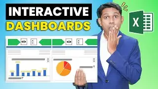 Grab attention of people my making Interactive Dashboard in Excel Using Excel Pivot table