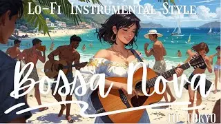 Bossa Nova Instrumental Music | Relaxing Cafe Music-City Lights Samba#chill #jazz #CafeMusic