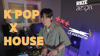 청량감 한도초과⚡케이팝X하우스 믹스 한잔 말아줄게🍹 With 룹 이어플러그  | KPOP X HOUSE MIX | K-POP × ハウスMIX