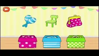 Toddler Learning Color And Object Name Educational Cartoon