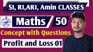 Profit and loss ଲାଭ କ୍ଷତି //Special class for RI ARI AMIN SI 2021 // Class 50 // Best 20 questions