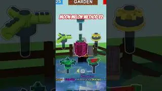 Moon Melon Method v2!                     #roblox #growagarden #gaming #tutorial #games #robloxedit