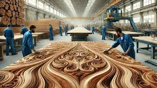 The most beautiful wood carving skills create the most precious works