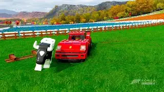 Forza Horizon 4 Ferrari F40 LEGO (thrustmaster tmx pro)
