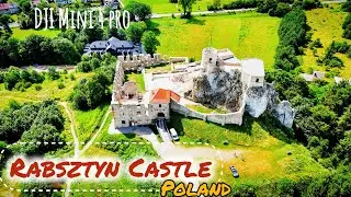 Majestic Aerial Views of Rabsztyn Castle – DJI Mini 4 Pro