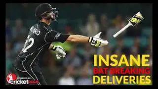 Top 10 Insane  Bat Breaking Deliveries In The Cricket History