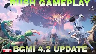 BGMI 4.2 UPDATE IS HERE RUSH GAMEPLAY WITH RANDOM AND TEAMS CODE #BGMI #pubg #gaming #shorts