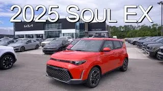 New Inferno Red 2025 Kia Soul EX at Parkside Kia