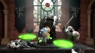 Rick and Morty in Game of Thrones 3D Fanfiction