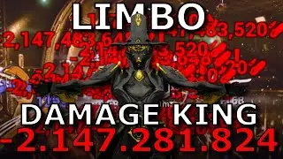 (-2B) BILH&Otilde;ES NEGATIVOS INFINITOS! COMO LIMBO QUEBRA O JOGO | WARFRAME ISLEWEAVER | LIMBO BUILD