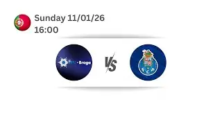 APD BRAGA vs FC PORTO | PORTUGUESE LEAGUE