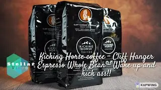 Kicking Horse coffee - Cliff Hanger Espresso Whole Bean - Wake up and kick ass!!