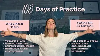 Chair Yoga & Meditation for Contentment | Yoga sur chaise & m&eacute;ditation (Fr/En)
