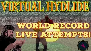 Virtual Hydlide Speedrun Attempts [All Dungeons, Random] (5.8.25)