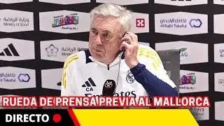 EN DIRECTO: Rueda de prensa de ANCELOTTI previa al Real Madrid vs Mallorca | Supercopa Espa&ntilde;a