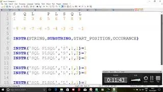 PLSQL Class15 INSTR Part1