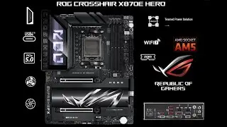 ROG CROSSHAIR X870E HERO MOTHERBOARD | UNBOXING | РАСПАКОВКА