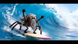 Old Vegetarian Spider Travels the World 🌍 | Short Film