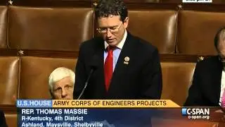 Rep. Massie speaks in support of Water Resources Reform and Development Act (WRRDA) 10.23.13