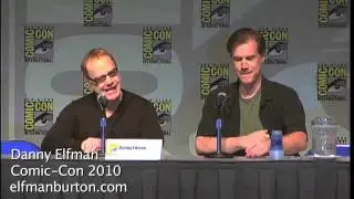 Danny Elfman- Comic Con 2010: Danny's Collaboration With Tim Burton