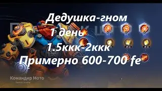 Мото 2, день 1. 1.5ккк-2ккк dps Torchlight Infinite