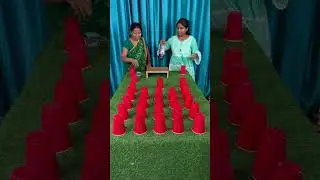 Amazing Bottle Flip Choose Money Cup Challenge