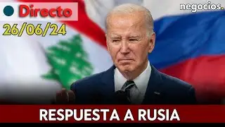 DIRECTO I EEUU responde a la posible respuesta militar de Rusia, tensi&oacute;n en L&iacute;bano y Rutte y la OTAN