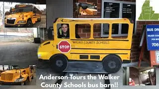 December 2025 Tour of the Walker County Schools (Georgia) bus barn!