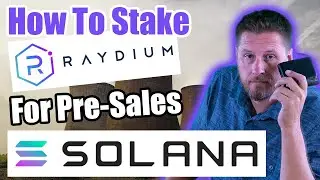 Raydium Accelerator Launchpad | How To Stake RAY | Solana Token Pre-Sales