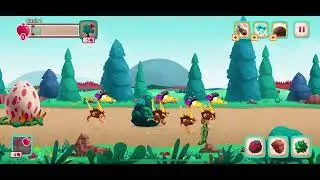 Playing.  Dinobash.  With.   Only.     Raptors