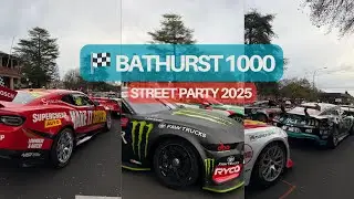 Bathurst 1000 Street Party 2025 | Track to Town Parade & Pit Stop Challenge Highlights