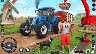 Drive Modern Tractor Farming Game Simulator 3D - New Child Android Game 2025 - Android Game 