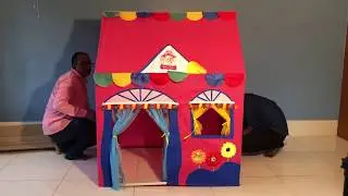 How to Assemble Homecute Hut Type Kids Toys Play Tent House