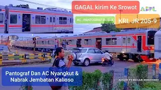 Kirim KRL JR 205-9 Jepang Gagal Dikirim Ke Stasiun Srowot , Cuma Sampai Solobalapan
