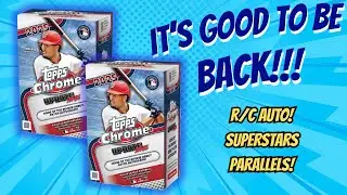 I&rsquo;M BACK! BETTER LATE THAN NEVER! 2025 TOPPS CHROME UPDATE SERIES BLASTERS X2!