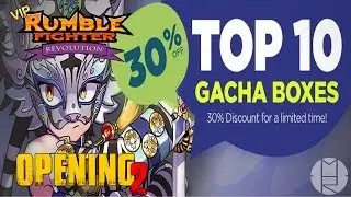 Top 10 Exocore Box Unboxing (Rumble Fighter Revolution)