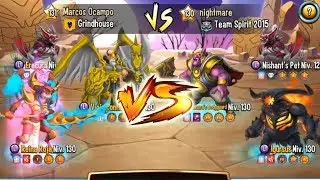 Grindhouse vs Team Spirit 2015 !! - Monster Legends