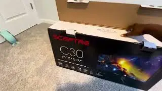 Sceptre UltraWide 30-inch Curved Gaming Monitor Unboxing + Setup
