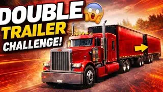 Double Trailer Challenge 😱 | Can This Truck Handle It?