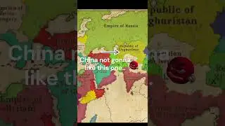 Free Uyghurs?  #history#fantasymap #fantasymapsimulator #alternatehistory