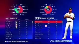 MLB The Show 22 - Creating the best roster using real players