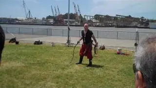 Whip Guy at the 2010 NorCal Pirate Festival