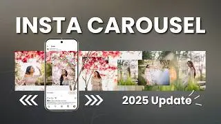 How to Create Instagram SEAMLESS CAROUSEL in Canva Free | Step by Step Tutorial & Template