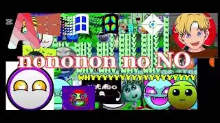 Windows xp killscreen with Hardel angel , letter a , danomc ,