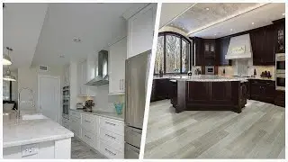 75 Gray Vinyl Floor Kitchen Design Ideas You'll Love 🌈