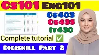 DIGI SKILL COMPLETE COURSE PART 2 ||CS101 CS403 ENG101 T430