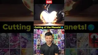 Cutting Of The Planets! 🌍