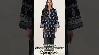 Beechtree Black Embroidered Jacquard Pret | Elegant Pakistani Outfit | Winter Fashion 2025
