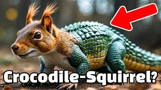 A CROCODILE with SQUIRREL Reflexes? AI Created This Hybrid!